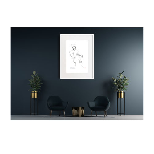 'THE DANCER' | Man | Noir