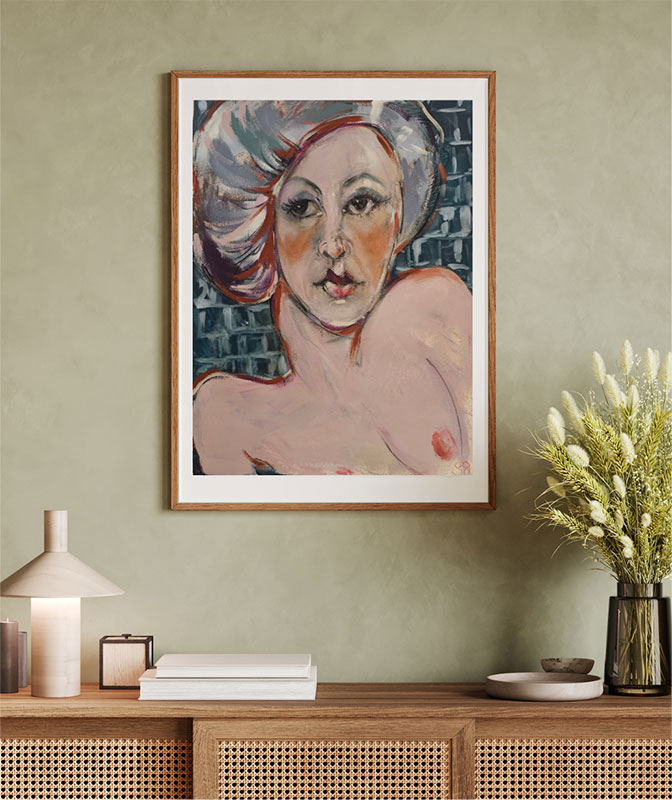 'The Bather' in frame